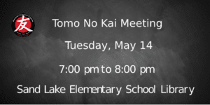 Tomo No Kai Meeting Tuesday May 14 2019