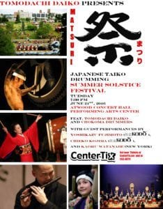 Matsuri: Summer Solstice Taiko Concert